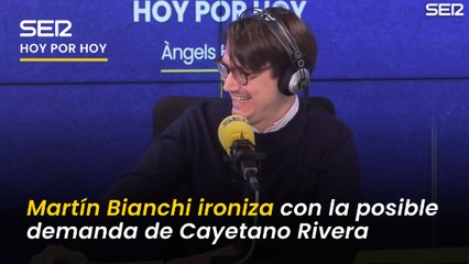 "OTRA DEMANDA QUE PUEDO TENER": MARTÍN BIANCHI no da CRÉDITO ante el GRAN ENFADO de CAYETANO RIVERA