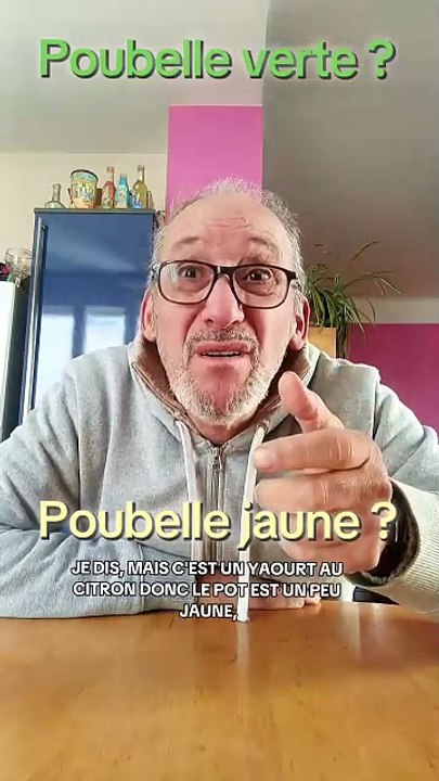 Poubelle verte ou poubelle jaune ???