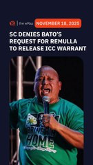 SC denies Bato's request to compel Remulla to release ICC warrant