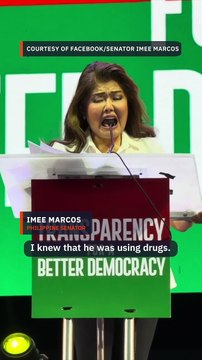 Imee accuses Bongbong Marcos and First Family of drug use | The wRap