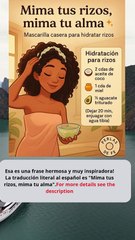 mima tus rizos mima tu alma