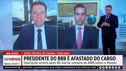 Presidente do BRB é afastado do cargo por decisão judicial; Beraldo e Trindade comentam