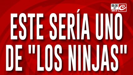 Este sería uno de los integrantes de "Los Ninjas", la peligrosa banda que actúa en San Isidro