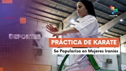 Mujeres iraníes encuentran en el Karate cambio de roles de género