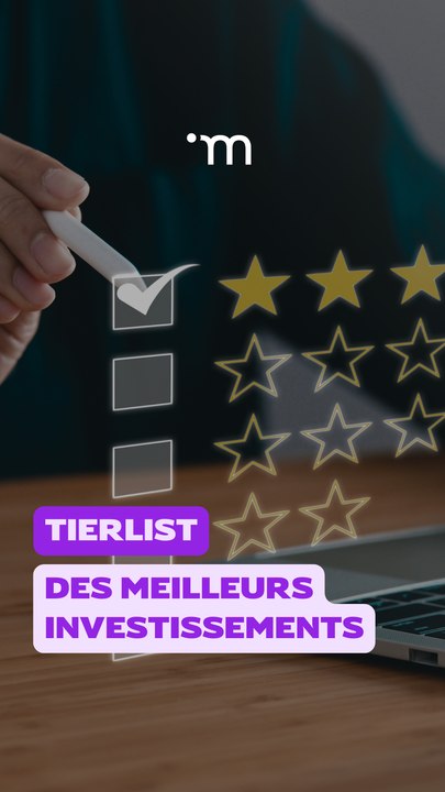 Tierlist des meilleurs investissements en 2025 !