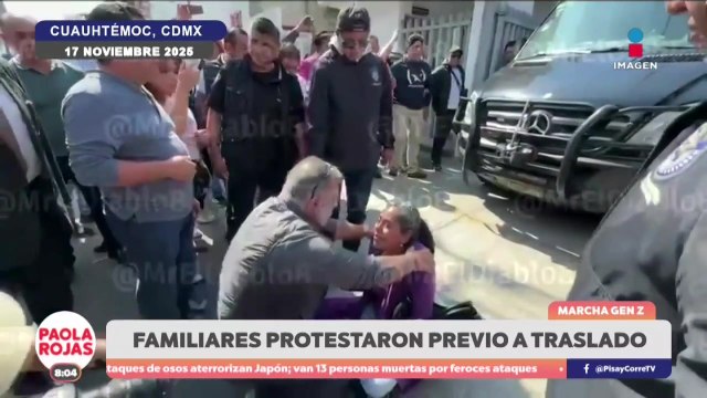 Trasladan a detenidos de la Generación Z al Reclusorio Norte | DPC con Paola Rojas