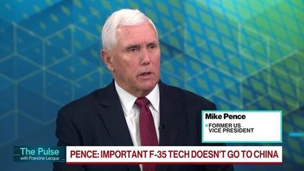 Former Vice President Pence on F-35 Jets, MBS Visit, China Relations