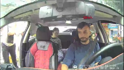 Ailenin taksiyle hastaneye gittiği anların görüntüsü ortaya çıktı