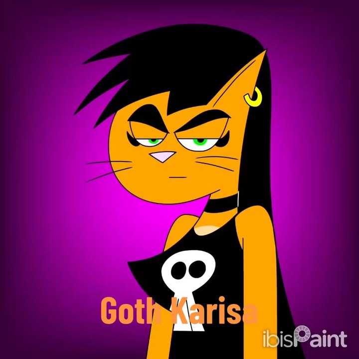 Johnny & Friends: Goth Karisa in Speedpaint