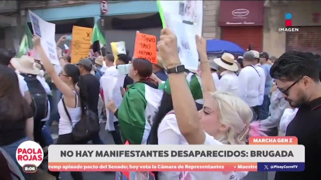 Clara Brugada promete no reprimir manifestaciones | DPC con Paola Rojas