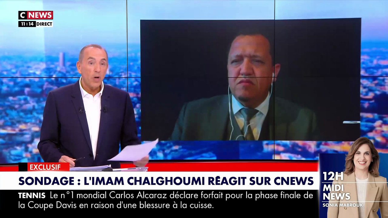 EXCLUSIF - L'imam Hassen Chalghoumi réagit pour la première fois dans "Morandini Live" au sondage explosif qui met en avant une radicalisation inquiétante des jeunes musulmans en France