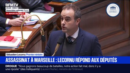 Interpellé sur l'assassinat de Mehdi Kessaci, Sébastien Lecornu affirme que "tout sera fait pour que la justice soit rendue"
