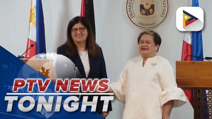 PH DFA chief, Palestinian foreign minister hold a bilateral meeting