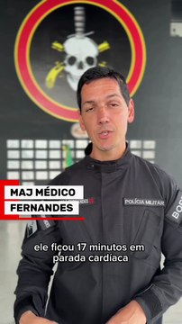 Sargento baleado em megaoperação recebe alta após 17 minutos morto