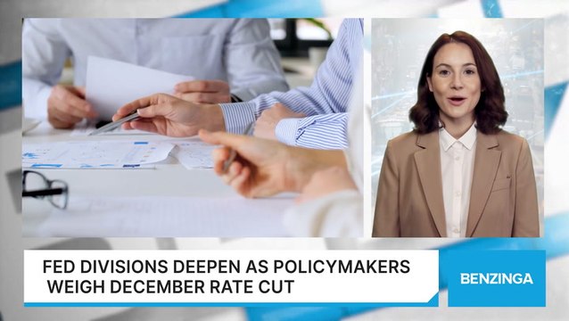 Fed Divisions Deepen As Policymakers Weigh December Rate Cut