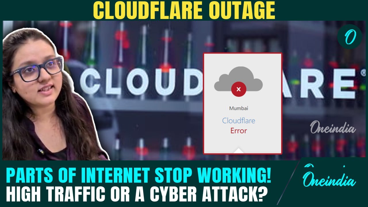 Cloudflare Outage a CYBER ATTACK? Massive Internet Outage HITS X, ChatGPT, Spotify | Users REACT