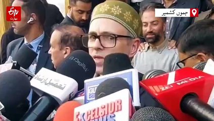 عمر عبداللہ نے گاندربل میں کروڑوں روپے مالیت کے پروجیکٹس کی سنگ بنیاد رکھی