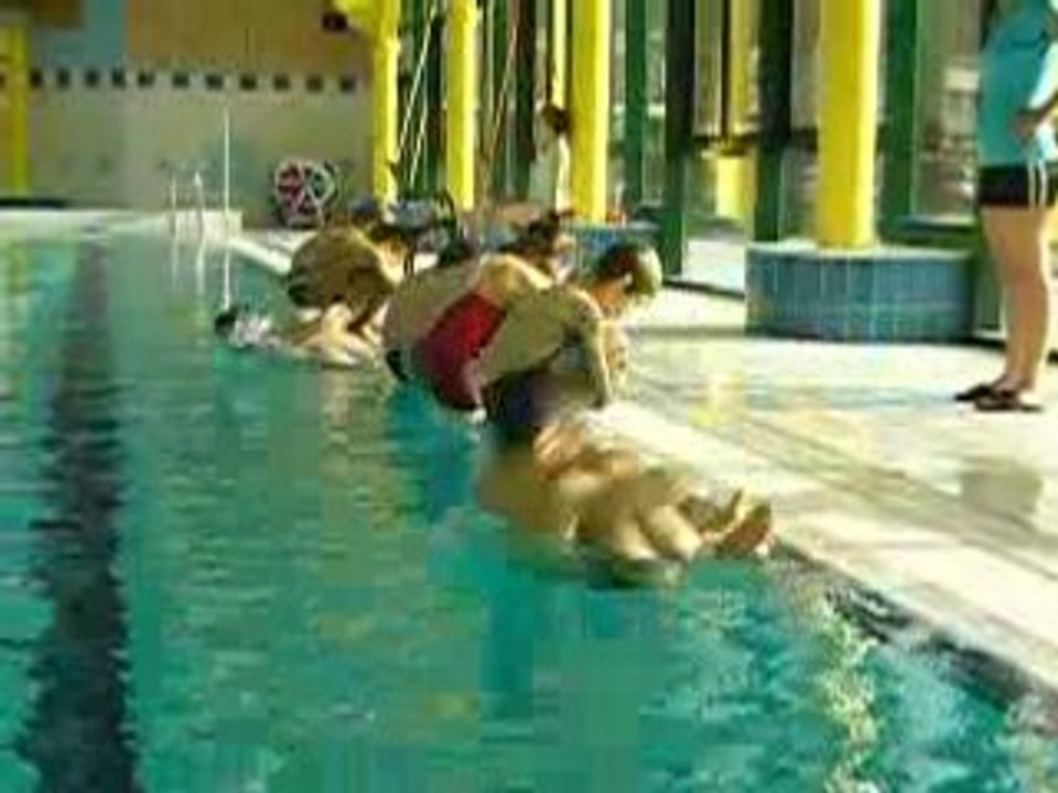 les petits Saint Jean plongeon roulé boulé en arrière