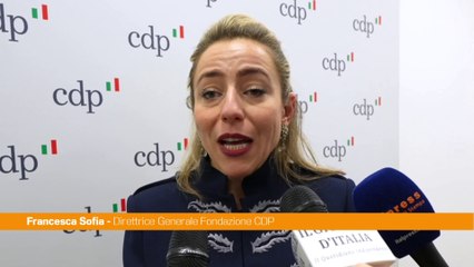 Cdp lancia "Valore per il territorio", Sofia "Fiducia nei talenti del Paese"