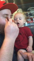 Little Girl Reaches for Ice Cream, Only for Dad to Eat It First
