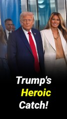 Donald Trump Called “Protector” After Catching Melania Near Marine One