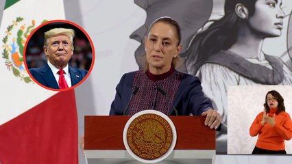 Claudia Sheinbaum ante las declaraciones de Donald Trump sobre intervenir en México para combatir a los grupos delictivos: ''No va a ocurrir''
