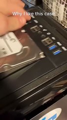 My favorite pc case #fyp #tech#viral#hybrid#gpu#nvidia#amd #pc