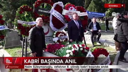 Naim Süleymanoğlu, vefatının 8. yılında kabri başında anıldı