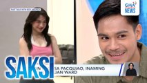 Eman Bacosa Pacquiao, inaming crush si Jillian Ward | Saksi
