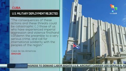 Cuba, U.S. military deployment rejected