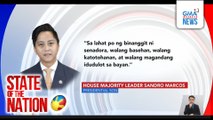 Sandro Marcos, pumalag sa tiyahin | SONA