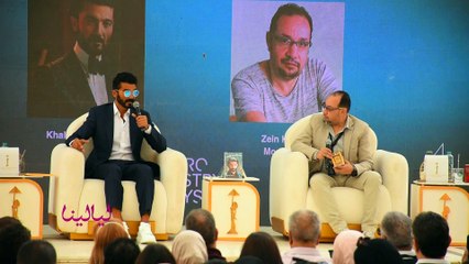 خالد النبوي من ندوته بمهرجان القاهرة: وجود يوسف شاهين كان أحد أسباب تمكني من شخصية المهاجر