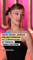 Ariana Grande, agobiada con los fotógrafos en el estreno de 'Wicked II': 