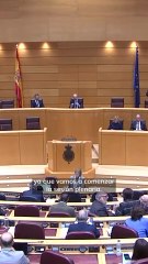 Un micro abierto le juega una mala pasada al presidente del Senado: "Les importa tres pollas en vinagre"