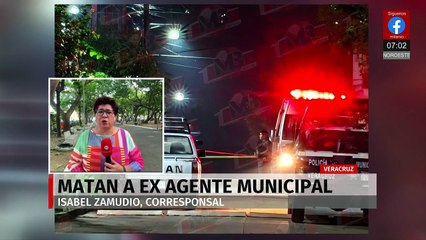 Asesinan a exagente municipal tras ataque armado en Veracruz
