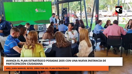 Avanza el Plan Estratégico Posadas 2035 con una nueva instancia de participación ciudadana