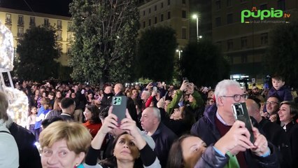 Napoli, le luci di Natale accendono la città (18.11.25)