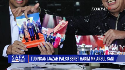 Tunjukkan Ijazah dan Foto Wisuda, Hakim MK Arsul Sani Bantah Tudingan Ijazah Palsu | SAPA MALAM