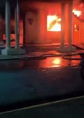 Incendio en destacamento policial de Santiago Rodríguez deja grave a coronel: detalles del siniestro