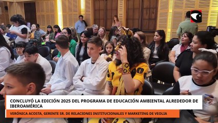 Concluyó la edición 2025 del programa de educación ambiental Alrededor de Iberoamérica