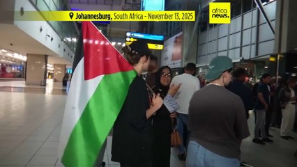 South Africa says charter flight carrying Palestinians is part of plan to empty Gaza