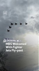 MBS Welcomed With Fighter Jets Fly-past