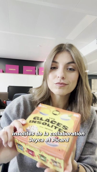 "Ça a le goût d'une fleur" : voici les parfums de glaces les plus surprenants de la collaboration Joyca et Picard