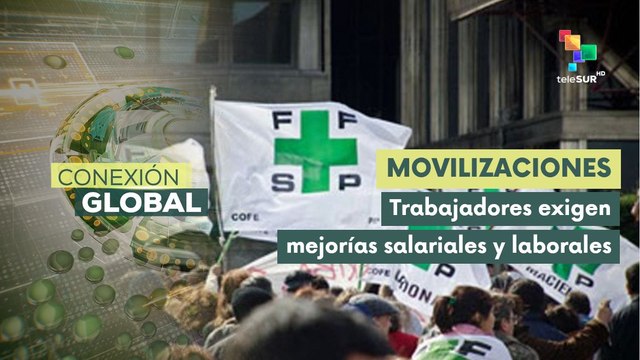 Trabajadores del sector salud realizan paro de 24 horas en Uruguay