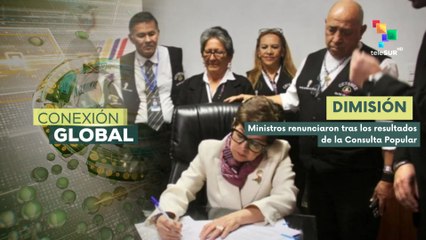 Dimiten ministros de Ecuador tras la derrota de Noboa en referéndum