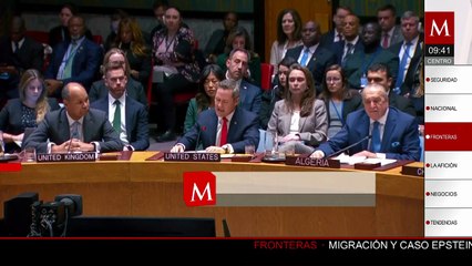 ONU aprueba plan de EU para Gaza basado en propuesta de paz de Trump