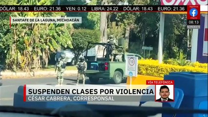 Suspenden clases en Santa Fe de la Laguna por hechos violentos en Michoacán