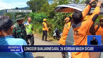 BNPB soal Pencarian Korban Longsor di Banjarnegara, BMKG Prediksi Hujan Sedang-Lebat dalam Sepekan