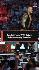 Randy Orton’s WWE Return Date Seemingly Revealed