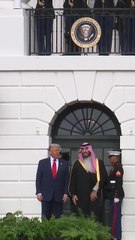 Trump welcomes Crown Prince of Saudi Arabia Mohammed bin Salman to White House